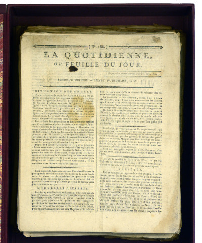 L'Ami du Peuple, et de nombreux imprimés et manuscrits concernant la Révolution française. 