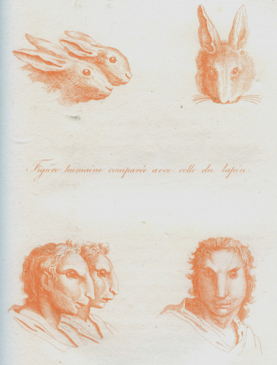 L'art de connaitre les hommes par la physionomie. Nouvelle édition corrigée et disposée dans un ordre plus méthodique, augmentée d'une exposition des recherches ou des opinions de La Chambre, de Porta, de Camper, de Gall, sur la physionomie ; d'une histoire anatomique et physiologique de la face ; précédée d'une notice historique sur l'auteur, par Moreau (de la Sarthe). Ornée de 600 gravures en taille-douce, dont 82 tirées en couleurs et exécutées sous l'inspection de Vincent, peintre. 
