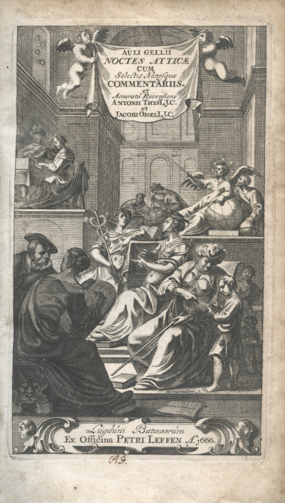 Noctes atticae ; cum Selectis Novisque Commentariid, et Accuratâ Recensione Antonii Thysi et Jacobi Oiseli. 