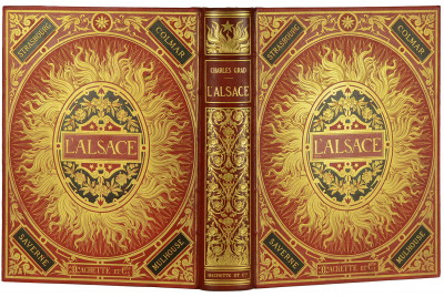 L'Alsace. Le Pays et ses habitants. Ouvrage contenant 386 gravures et 17 cartes. 