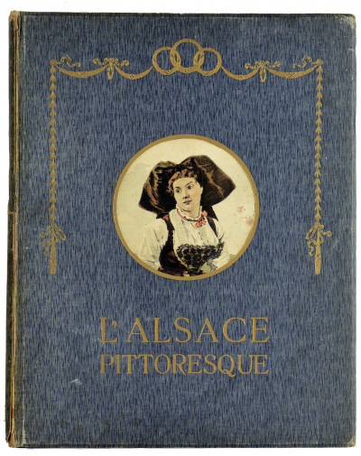 L'Alsace pittoresque. Publication illustrée de 50 planches et dessins de Ch. Spindler. Texte par Odratzheim. 