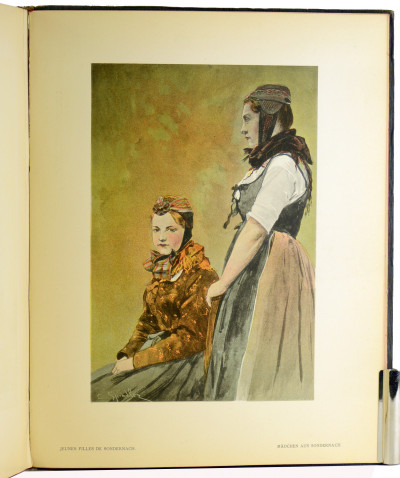 L'Alsace pittoresque. Publication illustrée de 50 planches et dessins de Ch. Spindler. Texte par Odratzheim. 