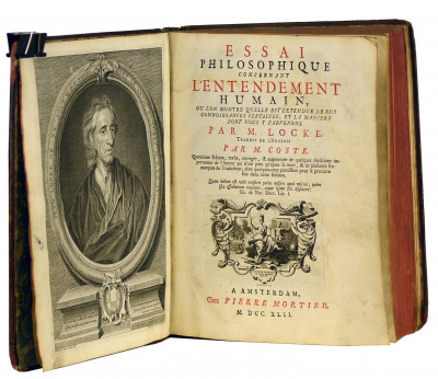 Essai Philosophique concernant L'Entendement Humain, ou l'on montre quelle est l'étendue de nos connaissances certaines, et la manière dont nous y parvenons. Traduit de l'anglais par M. Coste. Quatrième édition, revue et corrigée, & augmentée de quelques additions importantes de l'Auteur qui n'ont paru qu'après sa mort, &. de plusieurs Remarques du Traducteur, dont quelques unes paraissent pour la première fois dans cette édition. 