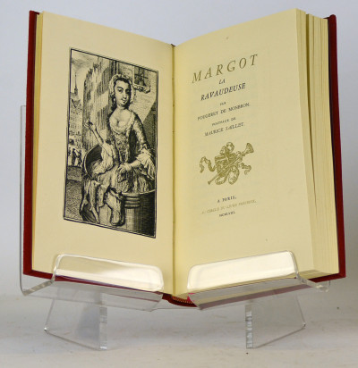 Collection d'ouvrages érotiques composée de huit titres : I. Thémidore, ou Mon Histoire et celle de ma Maîtresse, par Godard d'Aucour. Préface d'Yves Gandon. II. Félicia ou mes fredaines, par André de Nerciat. Avant-propos de Pierre Josserand. III. Margot la ravaudeuse, par Fougeret de Monbron. Postface de Maurice Saillet. IV. Mémoires de Fanny Hill, Femme de plaisir, par John Cleland ; présentés par Gérard Bauer. V. Tableaux des Mœurs du temps dans les différents âges de la vie. Préface de Roger Vailland. VI. La paysanne pervertie, ou les dangers de la ville ; histoire d'Ursule R**, mise-au-jour d'après les véritables Lettres des Personnages. Par Nicolas-Edme Rétif de la Bretonne. Préface d'André Maurois. VII. Lettres de la Marquise de M*** au Comte de R***. Par C.-P.-J. de Crébillon. Présentées par Émile Henriot. VIII. Petit enfer poétique du XVIIIe siècle. Présenté par Henry Muller. 