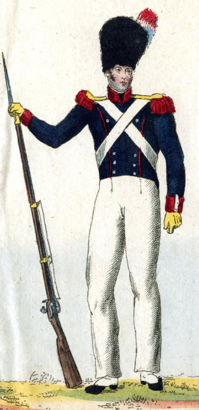 Nouveau manuel complet des gardes nationaux de France. Par M. R. L. Ouvrage orné d'un grand nombre de figures représentants les différents uniformes de la garde nationale, et toutes celles nécessaires pour l'exercice et les manœuvres. Douzième édition. 