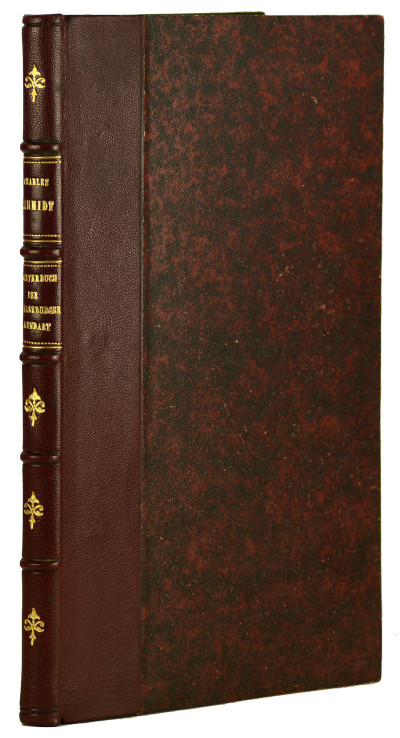 Wörterbuch der Strassburger Mundart. Aus dem Nachlasse von Charles Schmidt (1812 - 1895). Mit einem Porträt des Verfassers, seiner Biographie und einem Verzeichnisse seiner Werke. 