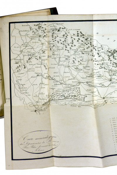 Essai d'une minéralogie économico-technique des Départements du Haut et Bas-Rhin formant la ci-devant Alsace. 