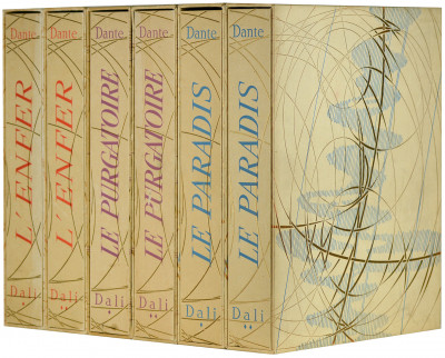La Divine Comédie. L'Enfer. Le Purgatoire. Le Paradis. Illustrations de Dali. 