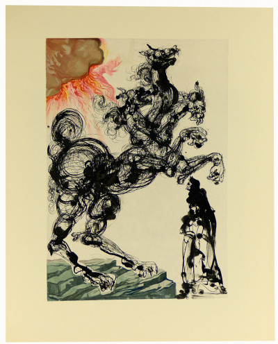 La Divine Comédie. L'Enfer. Le Purgatoire. Le Paradis. Illustrations de Dali. 