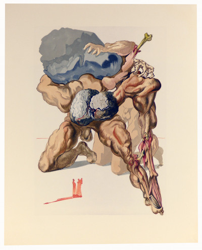 La Divine Comédie. L'Enfer. Le Purgatoire. Le Paradis. Illustrations de Dali. 