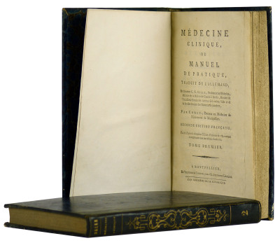 Médecine clinique, ou manuel pratique, traduit de l'allemand, du Docteur Selle, par Coray. Seconde édition française, faite d'après la cinquième édition allemande de 1789 corrigée et augmentée dans une infinité d'endroits. 