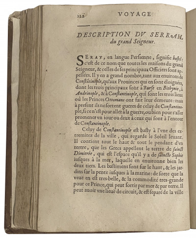 Voïage de Levant fait par le Commandement du Roy en l'année 1621, par le Sr. D. C. 
