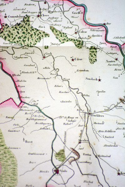 Voyage fait en 1813 et 1814 dans le pays entre Meuse et Rhin, suivi de notes, avec une carte géographique. 