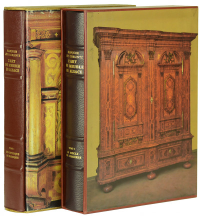 L'art du meuble en Alsace. Tome 1. Du gothique au baroque. 1480-1698. Tome 2. De la paix de Ryswick à la Révolution. 1698-1789. 