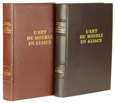 L'art du meuble en Alsace. Tome 1. Du gothique au baroque. 1480-1698. Tome 2. De la paix de Ryswick à la Révolution. 1698-1789. 