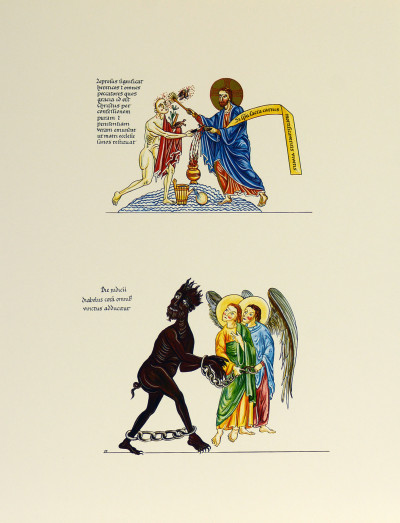 Hortus Deliciarum. Le jardin des délices. 