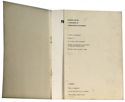 Pour une critique de l'avant-gardisme. L'unique et sa propriété. Suivi de documents relatifs à l'éclatement de l'Internationale Situationniste. 