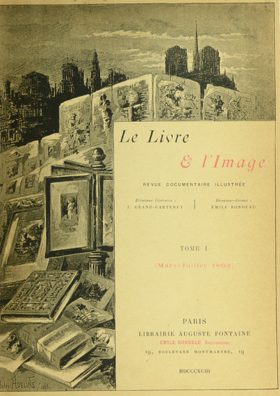 Le Livre & l'Image. Revue documentaire illustrée. Collection complète. 