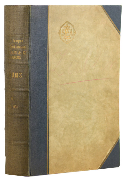 Albums. A. 1898 - 1923. 