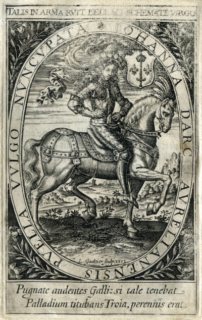 Heroinae Noblissimae Ioanne Darc Lotharingiae vulgo Aurelianense Puellae historia. 