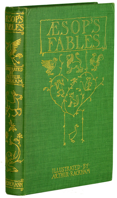 Æsop's Fables. A new translation by V. S. Vernon Jones. With an introduction by G. K. Chesterton and illustrations by Arthur Rackham. 