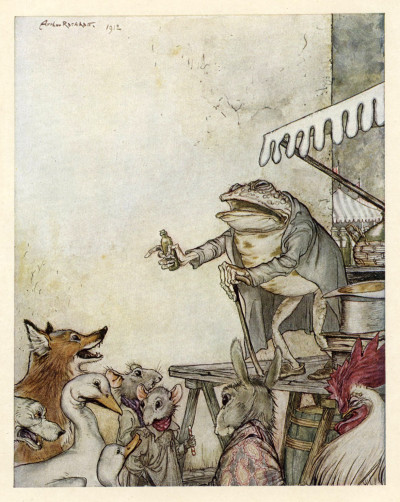 Æsop's Fables. A new translation by V. S. Vernon Jones. With an introduction by G. K. Chesterton and illustrations by Arthur Rackham. 