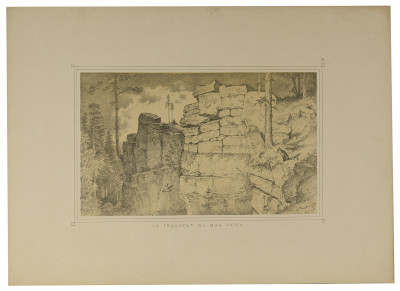 Le Mont Ste Odile. Notes et croquis. 