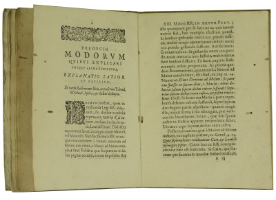 Veterum rabbinorum in exponendo Pentateucho modi tredecim. Quorum explicatio lucem maximam afferet iis qui legem accurate volunt interpretari, & scripta Rabbinorum facile intelligere. 