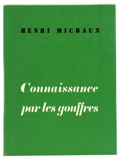 Connaissance par les gouffres. 