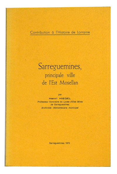 Sarreguemines, principale ville de l'Est Mosellan. 