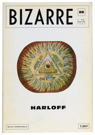 Bizarre. Revue trimestrielle. 2eme trimestre 1963. N° 28. Harloff. 