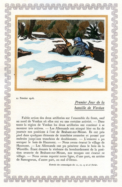 Le livre des heures héroïques et douloureuses des années 1914-1915-1916-1917-1918. 