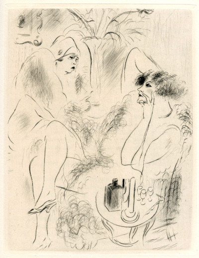 Chéri. Illustré de quarante-sept pointes-sèches originales gravées par Marcel Vertès. 