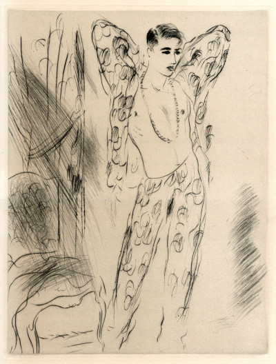 Chéri. Illustré de quarante-sept pointes-sèches originales gravées par Marcel Vertès. 