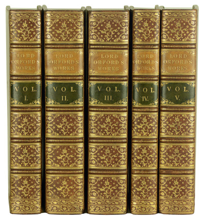 The Works of Horatio Walpole, earl of Orford. In five volumes. 