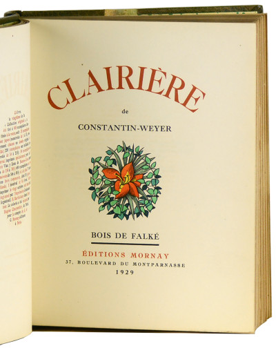 Clairière. Bois de Falké. 