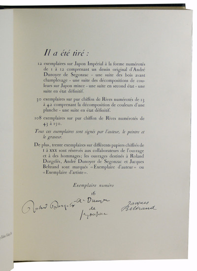 Tombeau des Poètes. 1914 - 1918. 