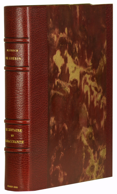 Le Centaure et la Bacchante. Poèmes en prose illustrés de bois en couleurs par Jules Chadel. Avec préface de Louis Barthou. 