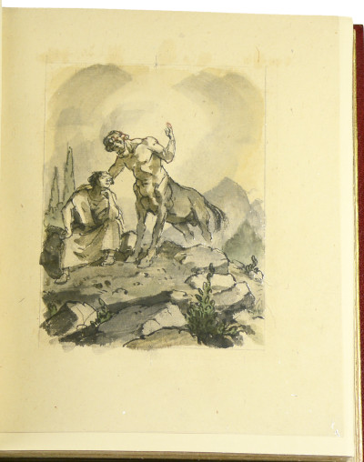 Le Centaure et la Bacchante. Poèmes en prose illustrés de bois en couleurs par Jules Chadel. Avec préface de Louis Barthou. 