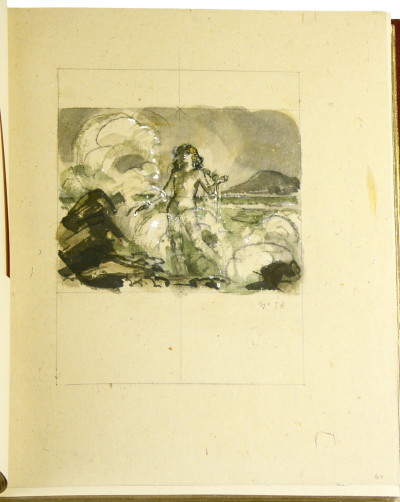 Le Centaure et la Bacchante. Poèmes en prose illustrés de bois en couleurs par Jules Chadel. Avec préface de Louis Barthou. 