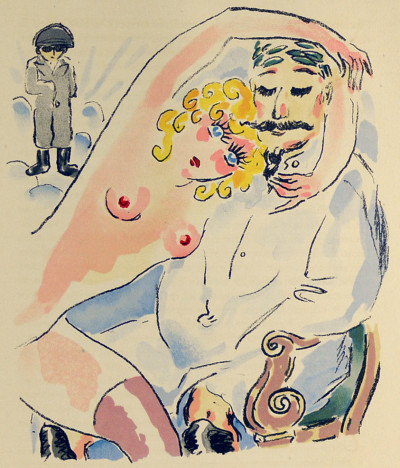 La révolte des anges. Lithographies en couleurs de Van Dongen. 