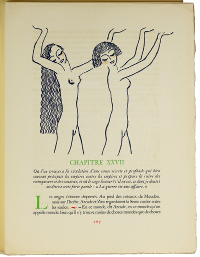 La révolte des anges. Lithographies en couleurs de Van Dongen. 