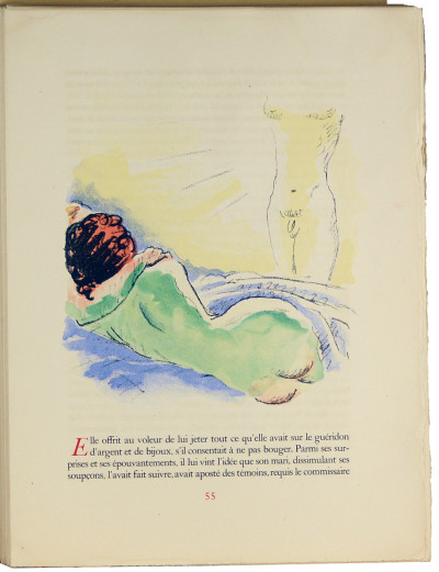 La révolte des anges. Lithographies en couleurs de Van Dongen. 