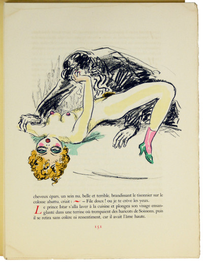 La révolte des anges. Lithographies en couleurs de Van Dongen. 