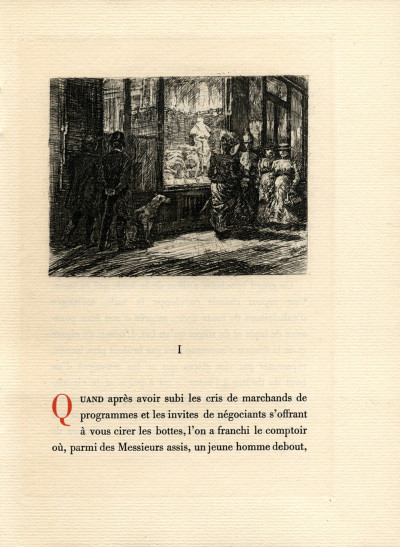 Croquis parisiens. Eaux-fortes de Charles Jouas. 