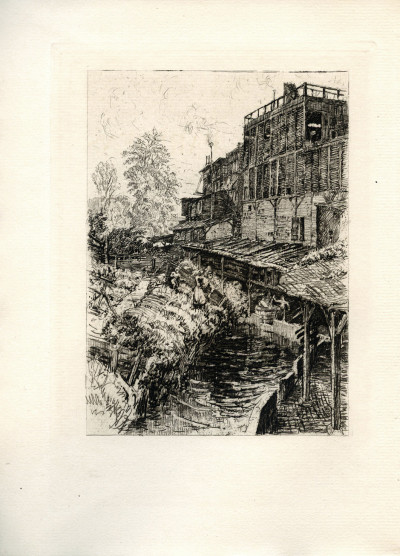 Croquis parisiens. Eaux-fortes de Charles Jouas. 