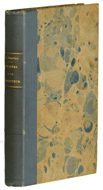 Pensées d'un fossoyeur. Avec un Portrait de l'auteur. 