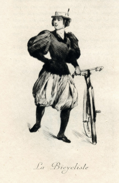 La parisienne peinte par elle-même. Vingt et une pointes sèches tirées hors texte et quarante et une compositions par Henry Somm. 