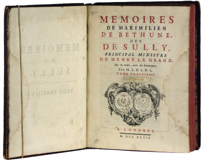 Mémoires de Maximilien de Béthune, duc de Sully, principal ministre de Henry le Grand. Mis en ordre, avec des Remarques, par M. L. D. L. D. L. 