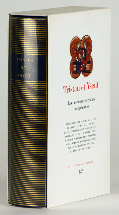 Tristan et Yseut. Les premières versions européennes. Édition publiée sous la direction de Christiane Marchello-Nizia, avec la collaboration de Régis Boyer, Danielle Buschinger, André Crépin, Mireille Demaules, René Pérennec, Daniel Poirion, Jacqueline Risset, Ian Short, Wolfgang Spiewok et Hana Voisine-Jechova. 